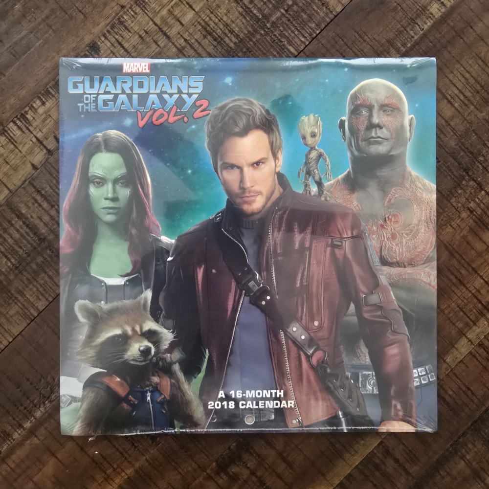Guardians of the Galaxy Vol. 2 2018 Calendar